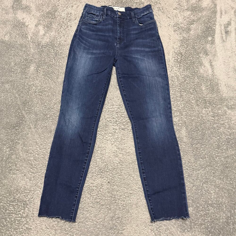 FRANK & EILEEN Sligo Denim Jeans Womens 29 (28x25.5) Cropped Super Stretch Pants